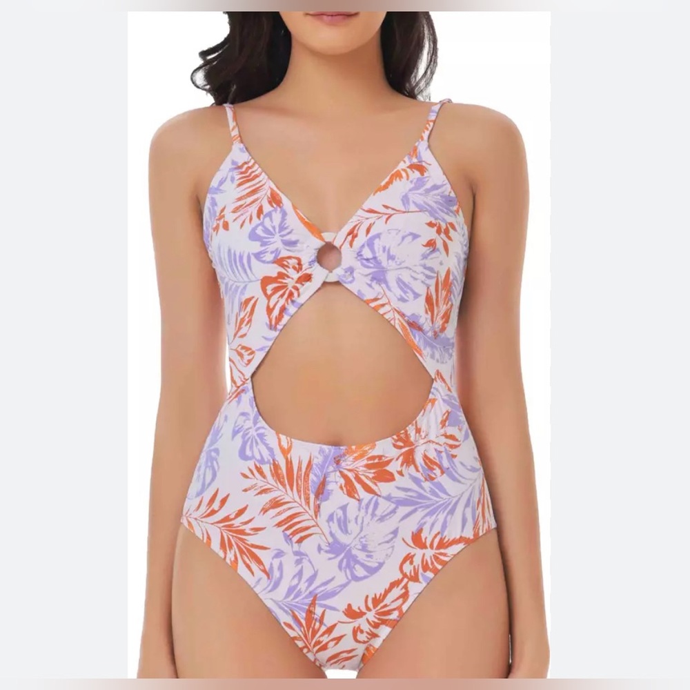Lucky Brand One-Piece cut-out swimsuit size Large